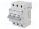 Circuit breaker  230/400VAC  Inom  25A  Poles  3  DIN  Charact  B