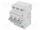 Circuit breaker  230/400VAC  Inom  16A  Poles  3  DIN  Charact  B