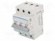 Circuit breaker  230/400VAC  Inom  25A  Poles  3  DIN  Charact  B