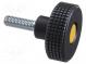 Knob  Ø  31mm  Ext.thread  M5  40mm  H  24mm  technopolymer PP  MBT-P