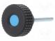 Knob  Ø  31mm  Ext.thread  M5  40mm  H  24mm  technopolymer PP  MBT-P