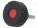 Knob  Ø  70mm  Ext.thread  M12  30mm  H  42mm  technopolymer PP