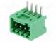 Pluggable terminal block  2.5mm  ways  4  angled 90°  socket  male