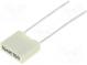 Capacitor  polyester  10nF  63VAC  100VDC  Pitch  5mm  ±10%