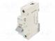 Circuit breaker  230/400VAC  Inom  3A  Poles  1  DIN  Charact  C  6kA