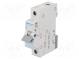 Circuit breaker  230/400VAC  Inom  10A  Poles  1  DIN  Charact  C