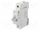 Circuit breaker  230/400VAC  Inom  63A  Poles  1  DIN  Charact  C