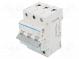 Circuit breaker  230/400VAC  Inom  63A  Poles  3  DIN  Charact  C