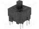 Microswitch TACT  DPST-NO + DPST-NC  Positions 2  0.025A/120VDC