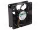 Fan  DC  axial  24VDC  80x80x25mm  69.29m3/h  33dBA  Vapo  3200rpm