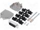 D-Sub  PIN  15  plug  male  turned contacts  straight  soldering