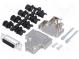 D-Sub  PIN  15  plug  female  turned contacts  straight  soldering