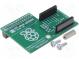 Expander  1x13 pin strips,mikroBUS socket  Add-on connectors  1