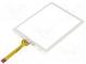 Touch panel  Interface  4-wire SPI  Cable len  37mm