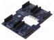 Expander  PCB edge,mikroBUS socket x2  adaptor