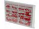 Kit  capacitors  No.of val  24  1nF÷22uF  131pcs  THT
