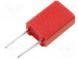 Capacitor  polyester  10nF  160VAC  250VDC  Pitch  2.5mm  ±10%