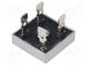 Single-phase bridge rectifier  Urmax 200V  If 15A  Ifsm 300A