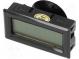 Panel temperature meter  LCD  -50÷70°C  28x52.5x15mm  25x52mm