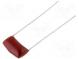 Capacitor  polyester  10nF  630VDC  Pitch  10mm  ±10%  12x4x8mm