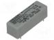 Relay  reed  SPST-NO  Ucoil 12VDC  1A  max200VDC  10W  Rcoil 1.3kΩ