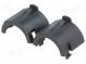 Fuse acces  tube retainer  Colour  black  Mat  PBT