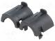Fuse acces  tube retainer  Colour  black  Mat  PBT