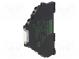 Relay  interface  Ucoil 24VDC  100mA  transistor  Uswitch 5÷48VDC