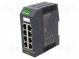 Switch Ethernet  unmanaged  Number of ports  8  9.5÷31.5VDC  DIN