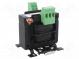 Transformer  mains  63VA  230VAC,400VAC  24V  screw type  IP00