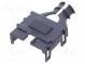 Cable hood and fastener  female  Mega-Fit  PIN  10  Layout  2x5