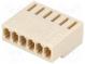 Wire-board  plug  female  KK  2.5mm  PIN  6  w/o contacts  for cable