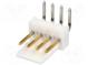Socket  wire-board  male  KK 254  2.54mm  PIN  4  snapped-in  THT  4A