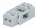 Plug  IDC  female  PIN  2  IDC  THT  2.54mm  tinned  Layout  1x2