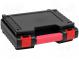 Container  transportation case  ABS  black,red  273x222x84mm