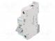Circuit breaker  230/400VAC  Inom  10A  Poles  1  DIN  Charact  B
