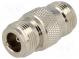 Coupler  N socket,both sides  straight