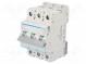 Circuit breaker  230/400VAC  Inom  25A  Poles  3  DIN  Charact  C