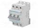 Circuit breaker  230/400VAC  Inom  32A  Poles  3  DIN  Charact  C