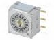 Encoding switch  HEX/BCD  Pos  16  vertical  Rcont max  30mΩ  ND3