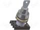 Switch  rotary with key  2-position  22mm  grey  IP40  70000cycles