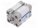 Compact cylinder  Piston diam  32mm  Piston stroke  25mm  2÷10bar