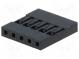 Plug  pin strips  NSR/NDR  female  PIN  5  w/o contacts  2.54mm