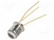 Phototransistor  TO18  4.69mm  50V  250mW  Front  convex