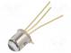 Phototransistor  TO18  4.69mm  40V  150mW  Front  convex  t(on)  2us