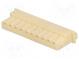 Wire-board  plug  female  A2506  2.5mm  PIN  10  w/o contacts  250V