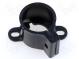 Mounting clamp  vertical  for large capacitors fastening  D  4mm