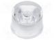 LED lens  round  colourless  45°  V  with holder
