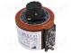 Variable autotransformer  230VAC  Uout  0÷260V  1A  1.6kg