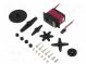 Motor  DC  servo  4.8÷6VDC  standard  digital  63g  metal  120°